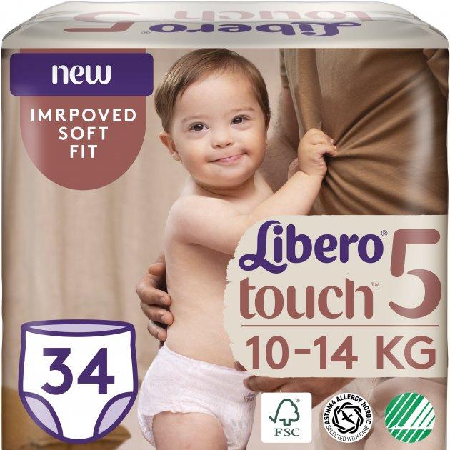 Libero трусики д/детей Touch 5' 34 шт. (10-14 кг.)