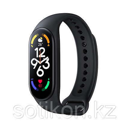 Сменный браслет для Xiaomi Mi Smart Band 7 Black, фото 2