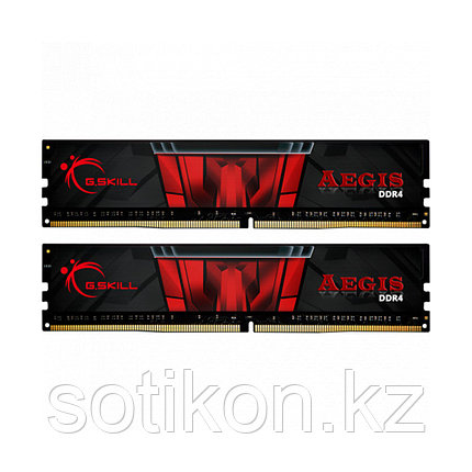 Комплект модулей памяти G.SKILL Aegis F4-2666C19D-32GIS DDR4 32GB (Kit 2x16GB) 2666MHz, фото 2