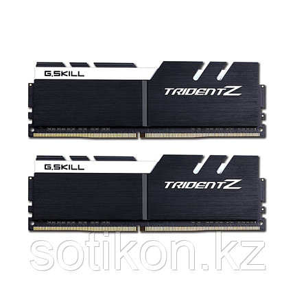 Комплект модулей памяти G.SKILL TridentZ F4-3200C16D-32GTZKW DDR4 32GB (Kit 2x16GB) 3200MHz, фото 3
