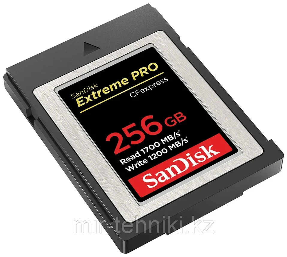 Карта памяти SanDisk 256GB Extreme PRO CFexpress Card Type B - фото 1 - id-p104475781