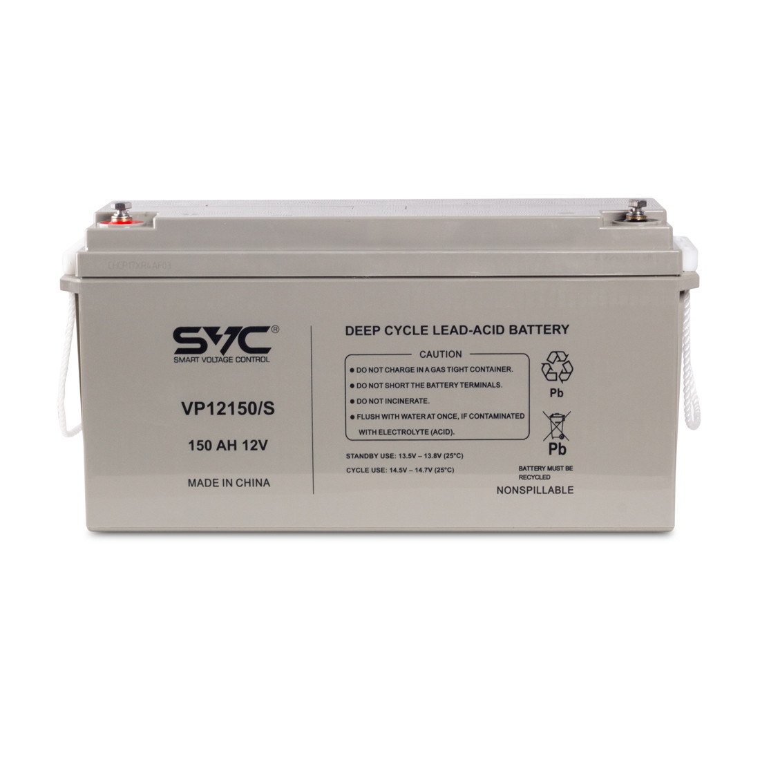 Аккумуляторная батарея SVC VP12150/S 12В 150 Ач (485*172*240) - фото 3 - id-p2284805