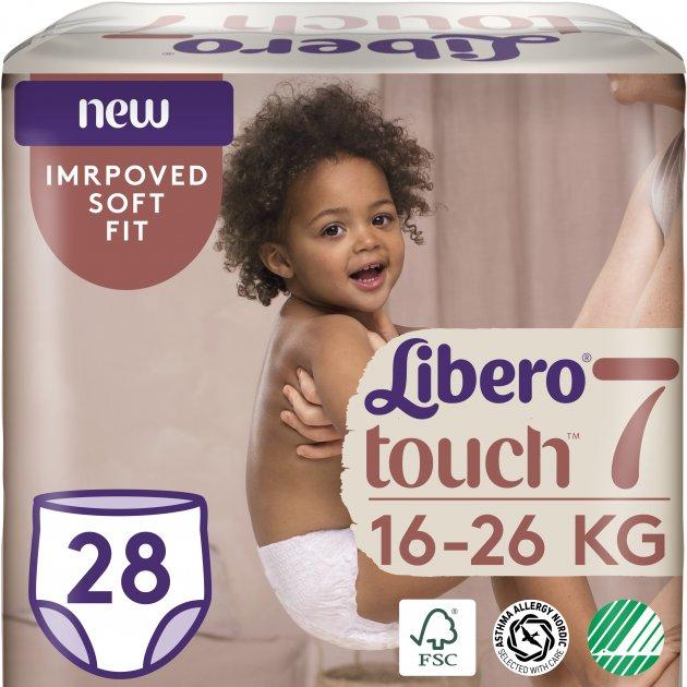 Libero трусики д/детей Touch 7' 28 шт. (16-26 кг.)