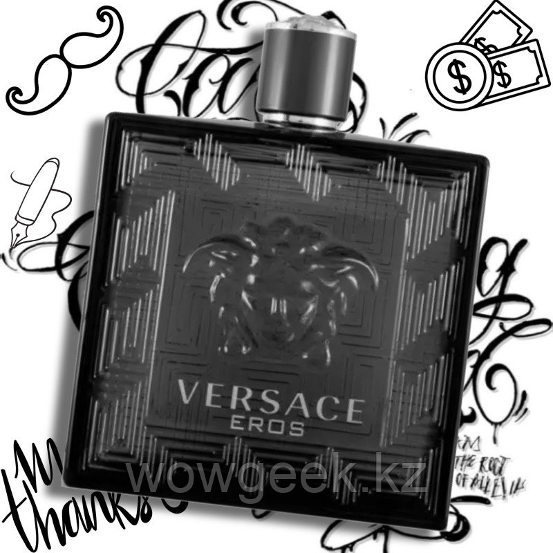 Мужской парфюм Versace Eros Black, фото 1