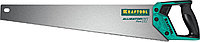 Ножовка для точного реза Alligator Fine 11 , 500 мм, 11 TPI 3D зуб, KRAFTOOL