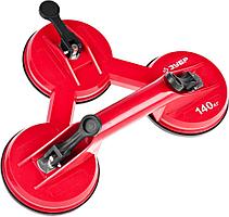 ЗУБР ″Мастер″. Стеклодомкрат пластмассовый, тройной, 140кг