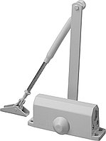 Доводчик дверной STAYER, для дверей массой до 40 кг, цвет белый