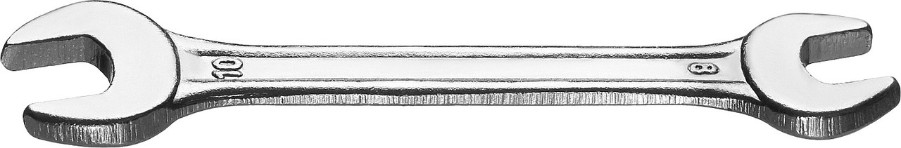 Рожковый гаечный ключ 8 x 10 мм, СИБИН - фото 1 - id-p104486648