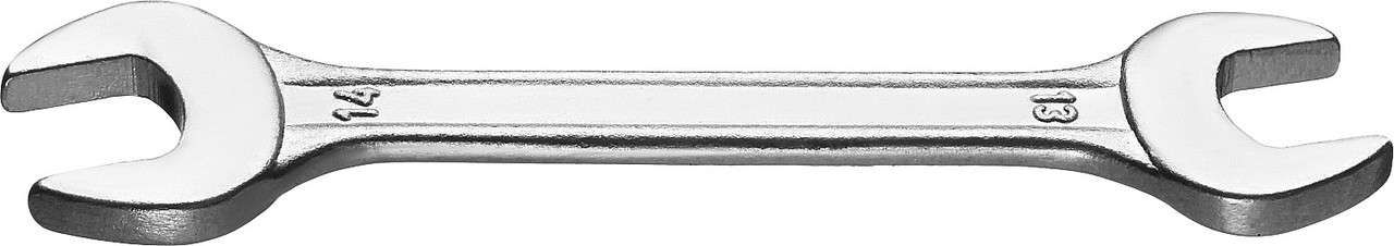 Рожковый гаечный ключ 13 x 14 мм, СИБИН - фото 1 - id-p104486650