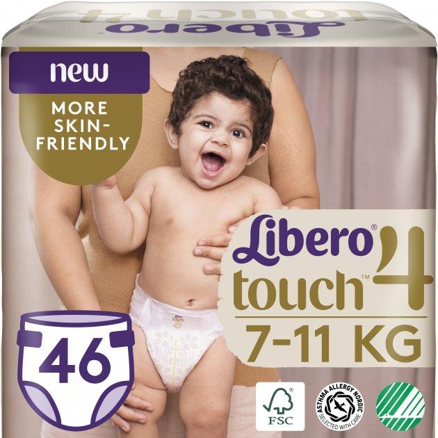 Libero подгузники д/детей Touch 4' 46 шт. (7-11 кг.)