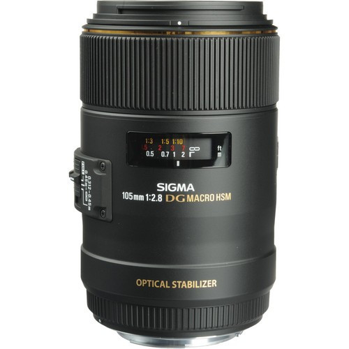 Обьектив Sigma 105mm f/2.8 EX DG OS HSM Macro для Canon