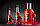 STAYER RED FORCE 4т 194-372мм домкрат бутылочный гидравлический в кейсе, фото 2