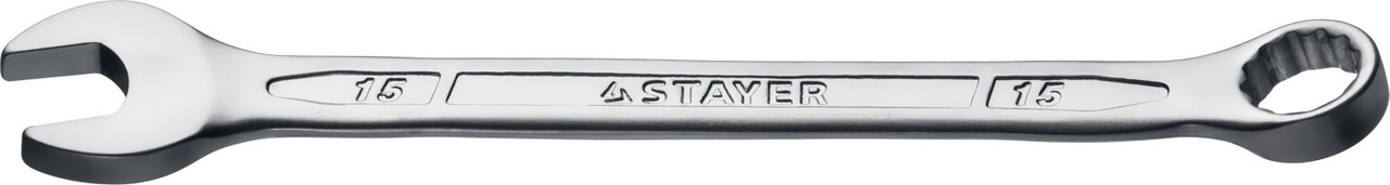 Комбинированный гаечный ключ 15 мм, STAYER HERCULES