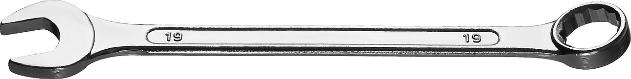 Комбинированный гаечный ключ 19 мм, СИБИН