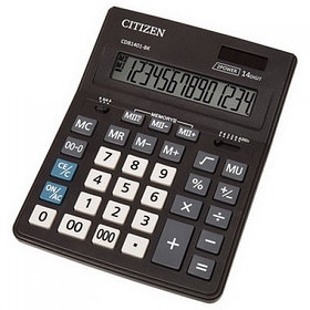 Калькулятор 14 разрядов, 15.7x20 см, черный Citizen