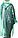 Плащ-дождевик STAYER 11610, полиэтиленовый, зеленый цвет, универсальный размер S-XL, фото 3
