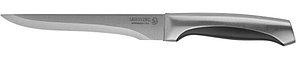 Нож LEGIONER ″FERRATA″ обвалочный, рукоятка с металлическими вставками, лезвие из нержавеющей стали, 150мм
