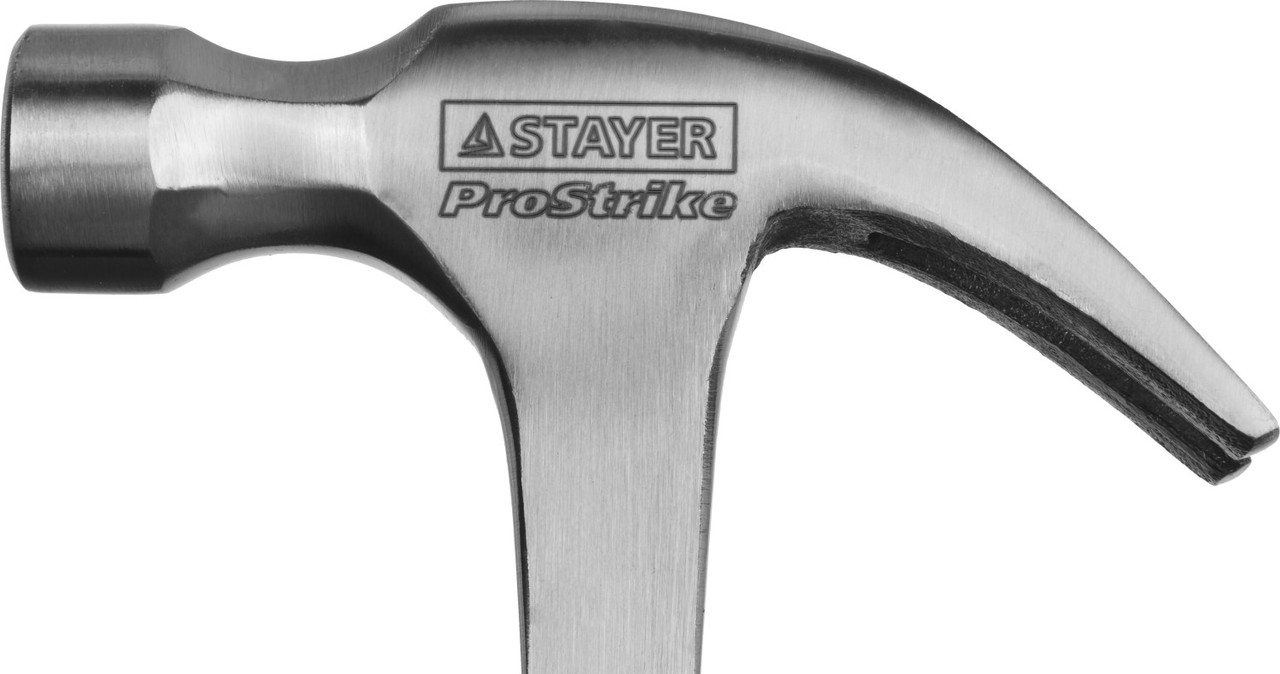 STAYER STRIKE 450 г молоток-гвоздодёр цельнометаллический столярный - фото 4 - id-p104480424