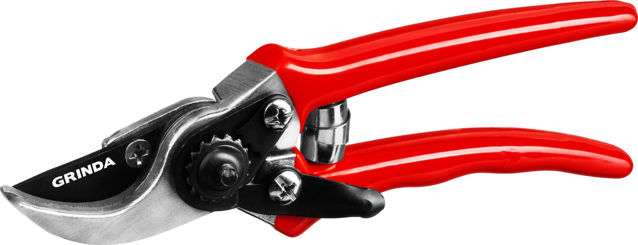 G-44 Секатор мини, с алюминиевыми рукоятками, плоскостной, 152 мм, GRINDA