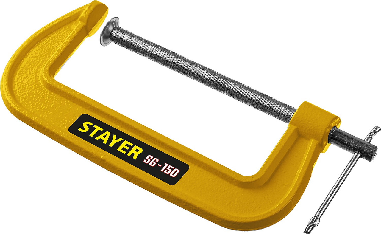 SG-150 струбцина тип G 150 мм, STAYER