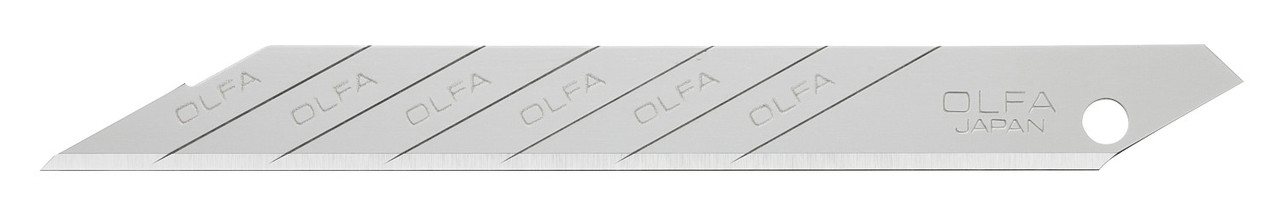 Лезвие OLFA сегментированное для графических работ, 9 мм, 10 шт, в боксе - фото 1 - id-p104488233