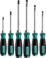 Набор ударных отверток 6 шт сквозной стержень Cr-Mo IMPACT