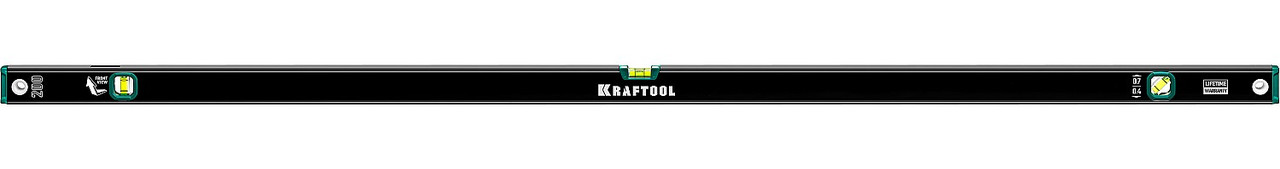 Kraftool 2000 мм, уровень с зеркальным глазком