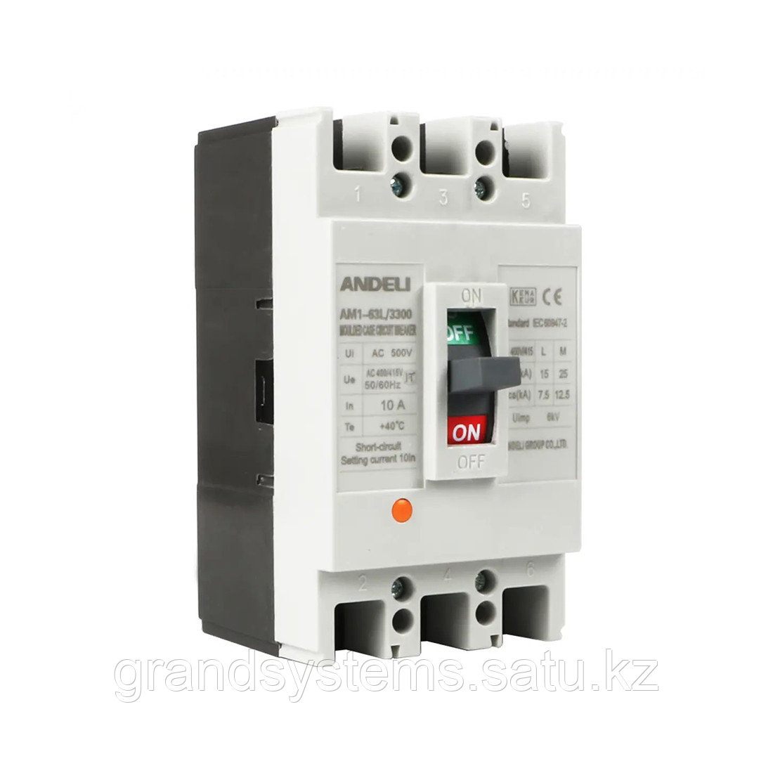 Автоматический выключатель ANDELI AM1-63L 3P 16A - фото 1 - id-p104488914