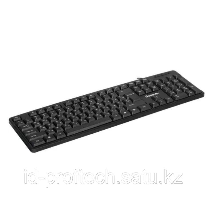 Клавиатура проводная Defender Next HB-440 RU черный - фото 1 - id-p104493407