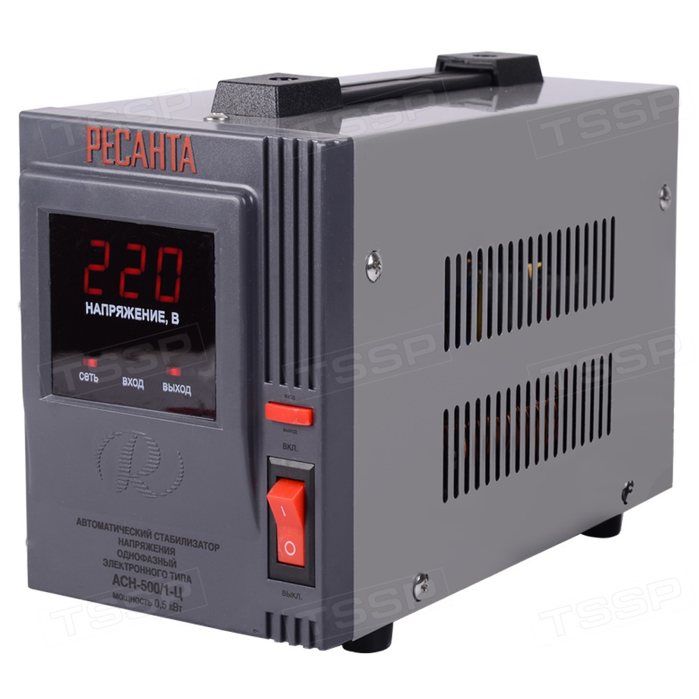 Стабилизатор напряжения Ресанта АСН-500/1-Ц 63/6/1 (id 97479683)