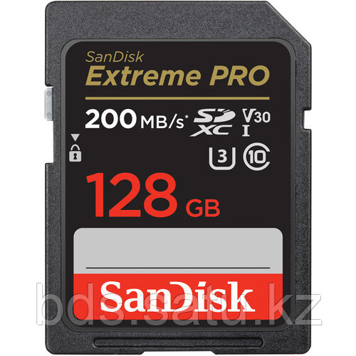 Карта памяти SanDisk Extreme Pro 128GB SDXC UHS-I 200/90 MB/s (SDSDXXD-128G-GN4IN)