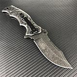 Нож складной дизайнерский Black Side Blades с рельефной рукоятью (Чудовище), фото 5