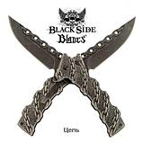Нож складной дизайнерский Black Side Blades с рельефной рукоятью (Чудовище), фото 8