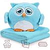 Игрушка-подушка с пледом «Эмоциональная Сова» 3-в-1 (Зеленый дядюшка Джолли), фото 8