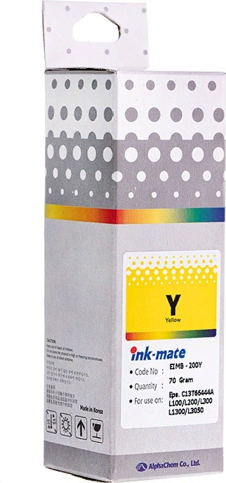 Чернила Ink-Mate EIM-200 Yellow для Epson L132/L120/L312/L355/L3060/L3070 70мл