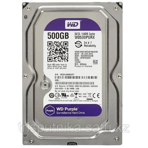 Жесткий диск HDD 500 Gb Western Digital (WD5000AZLX), 3.5", 32Mb, SATA III