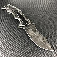 Нож складной дизайнерский Black Side Blades с рельефной рукоятью (Цепь), фото 5