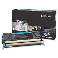 Lexmark с голубым тонером C746, C748 лазерный картридж (C746A1CG)