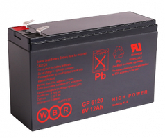 WBR GP6120 12A F1 (151*50*94mm) AGM аккумулятор.