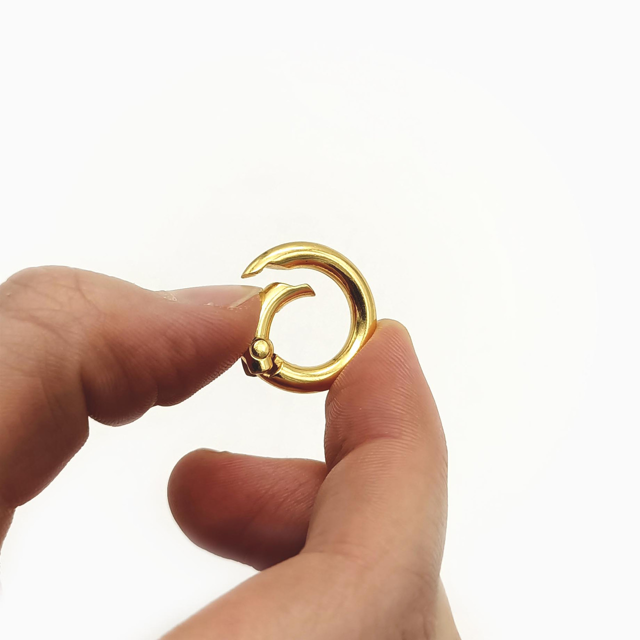 Металлическое кольцо переплетное 30мм золото - фото 3 - id-p104331345
