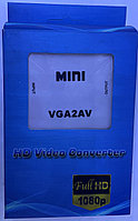Конвертер VGA to AV mini