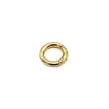 Металлическое кольцо переплетное 20мм золото