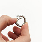 Металлическое кольцо переплетное 20мм серебро, фото 3