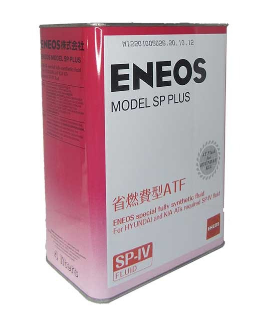 Трансмиссионное масло для АКПП Eneos ATF Model SP Plus (SP-IV Fluid) 4л - фото 1 - id-p104501638