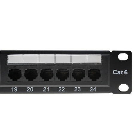 Патч-панель UTP Cat 6, 24 порта-1U, фото 2
