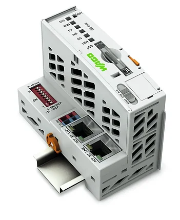 Контроллер PFC100; 2 порта Ethernet; ЭКО WAGO 750-8100, фото 2