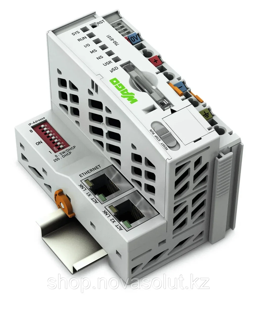 Контроллер PFC100; 2 порта Ethernet WAGO 750-8101 - фото 1 - id-p104513698