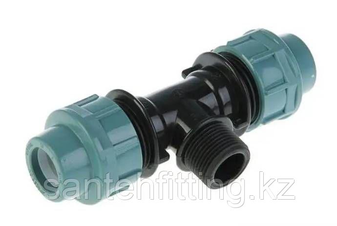 ПНД тройник 25 х 1 н.р. х 25 STR, фото 1