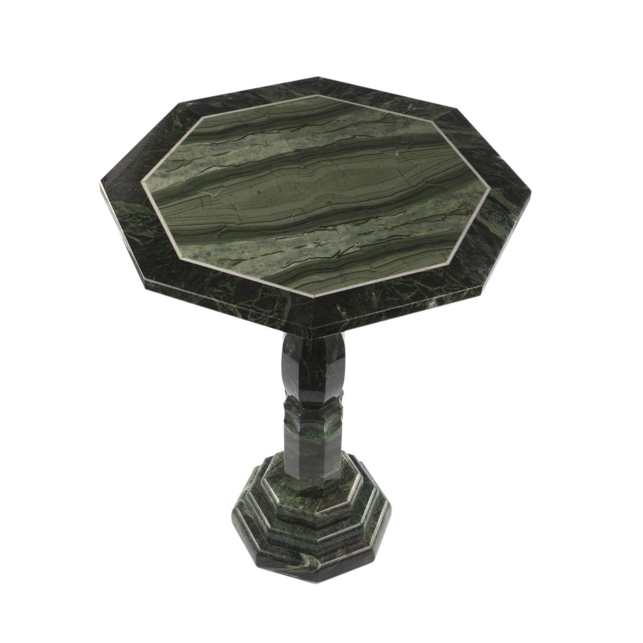 Столик консоль из натурального камня в гостинную прихожую - фото 2 - id-p86798108