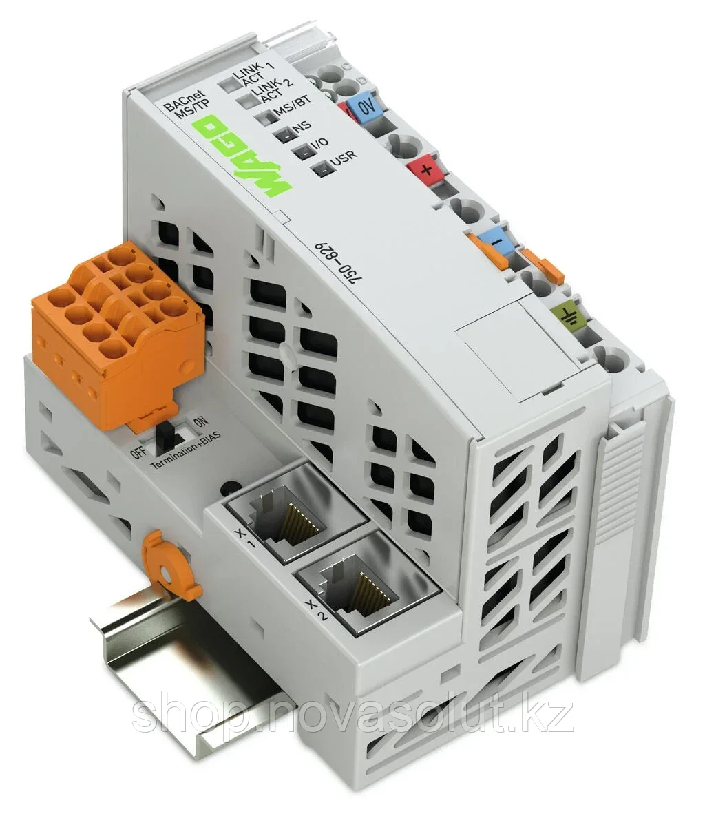 Контроллер BACnet MS/TP WAGO 750-829 - фото 1 - id-p104520207